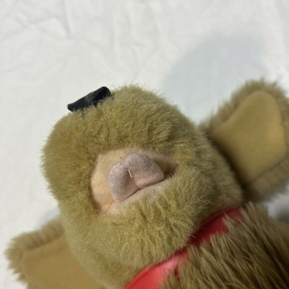 Build A Bear Golden Retriever Lab Tan Brown Dog With Tongue Out Clean Black Nose - Picture 3 of 11